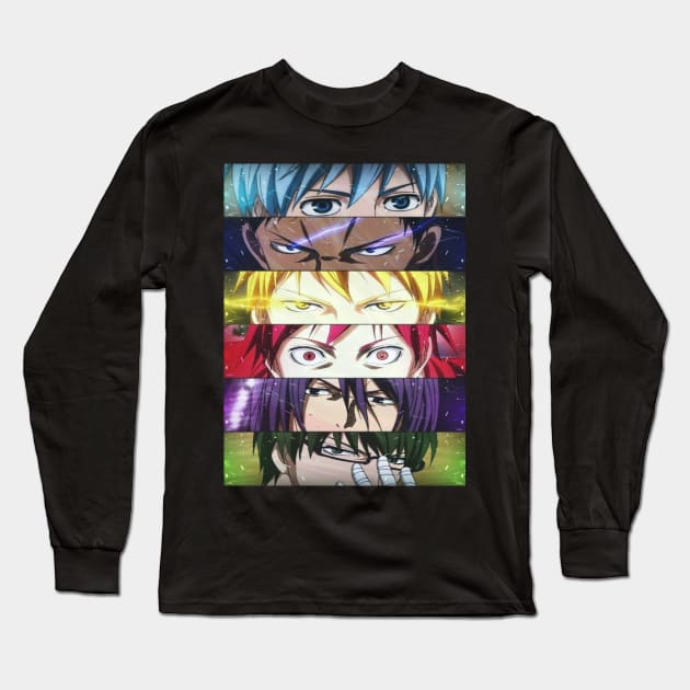 Kuroko's Basketball Long Sleeve T-Shirt by GodCruz777